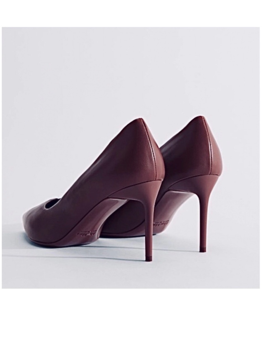 🆕 MaxMara Phyllis Heels - Bouganville (burgundy)- 38 - Picture 15 of 15